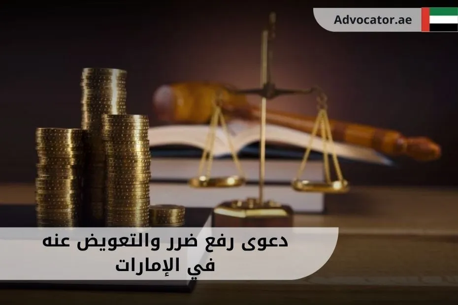 دعوى رفع ضرر والتعويض عنه في الإمارات